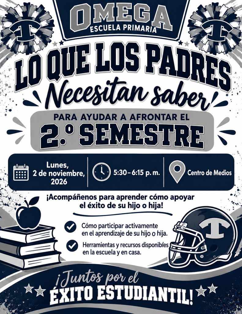 Omega Elementary Parent Involvment Parent Session - Spanish