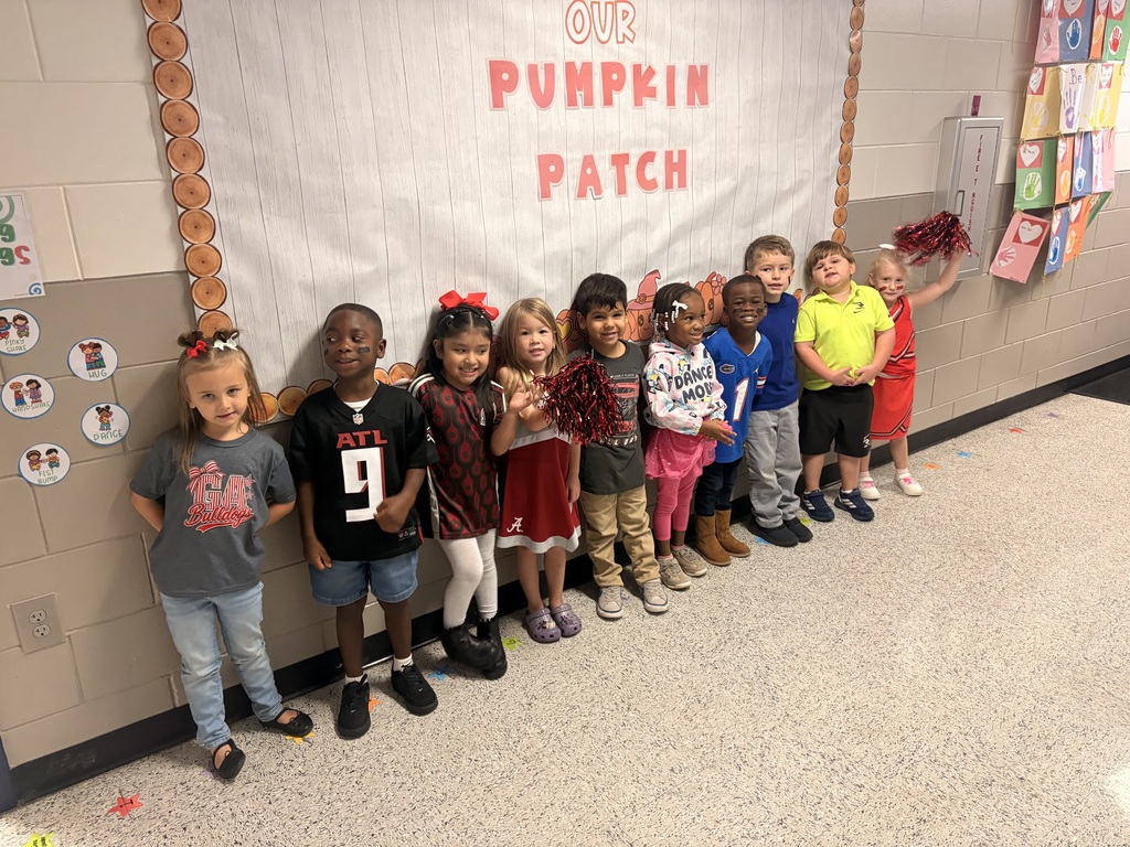 It's jersey day at school! Go team!