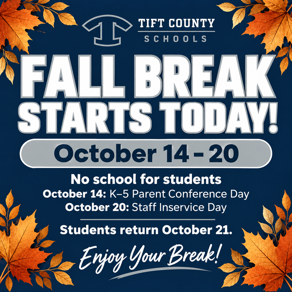 Fall Break Starts Today
