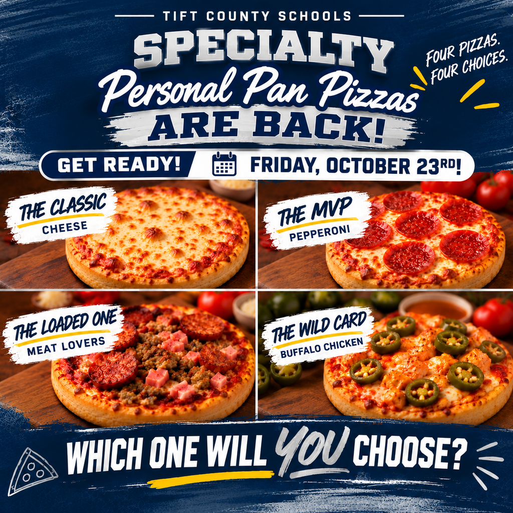Pizzas are back