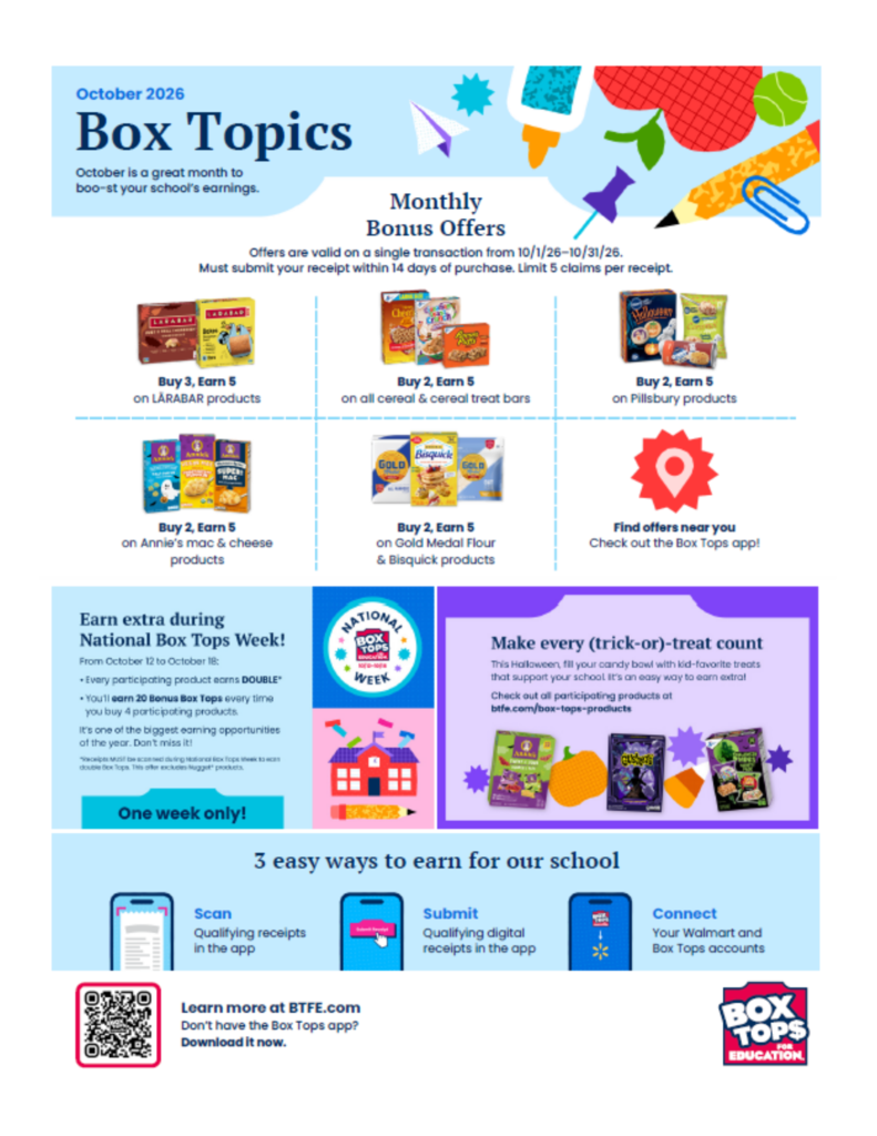 Box Tops Newsletter English