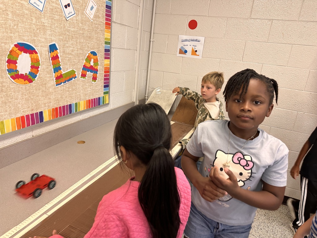 Second and third grade have been learning about friction in STEM.  This week is all about hands-on investigation, data collection, and interpreting our results!  Cheer on Matt Wilson’s resident scientists!