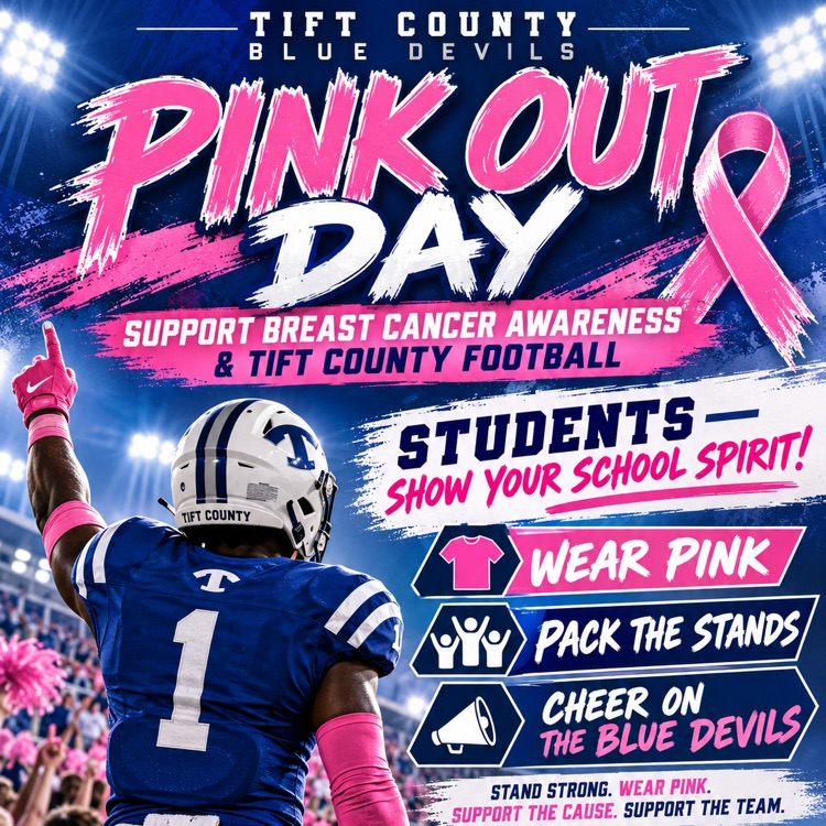 Blue Devil Pink Out