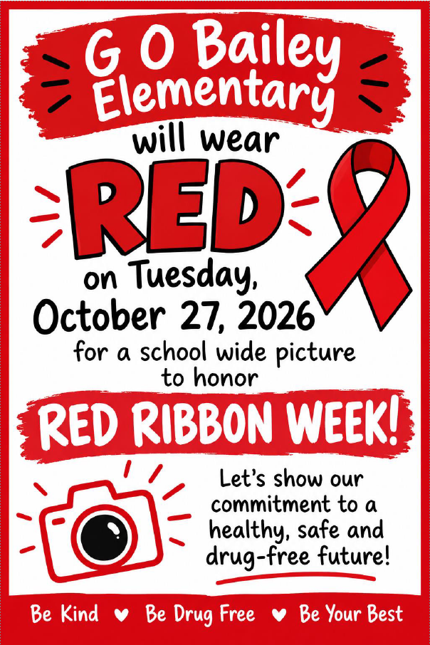 Wear Red - Red Ribbon Week