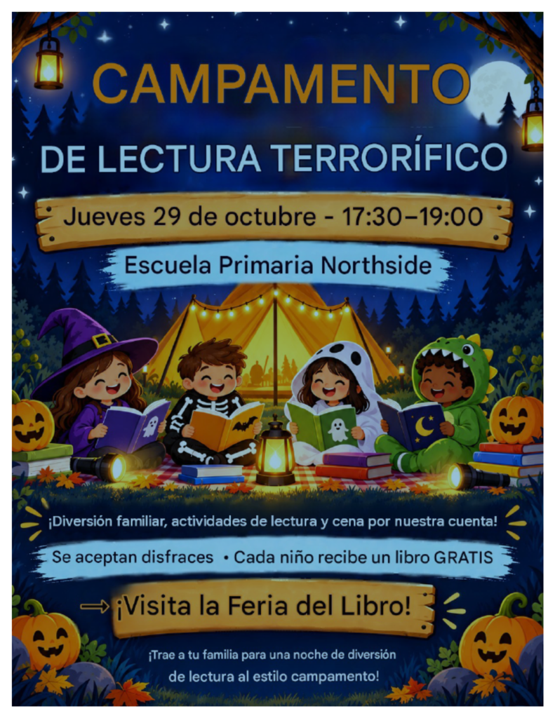 Spooky Camp Read-A-Lot Spanish