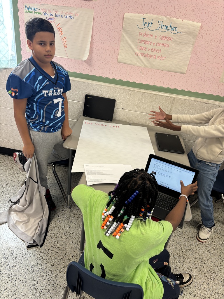 Students in Miss Lasseter’s class had fun creating timelines of the War of 1812! They enjoyed learning about important events from the war and putting them in chronological order to better understand the sequence of events in history. 