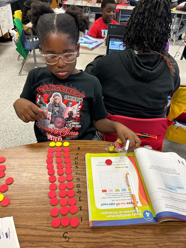 Math strategies in action!