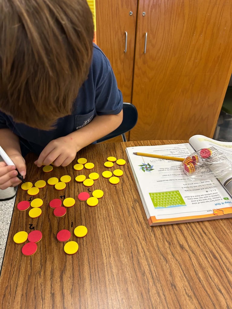 Math strategies in action!