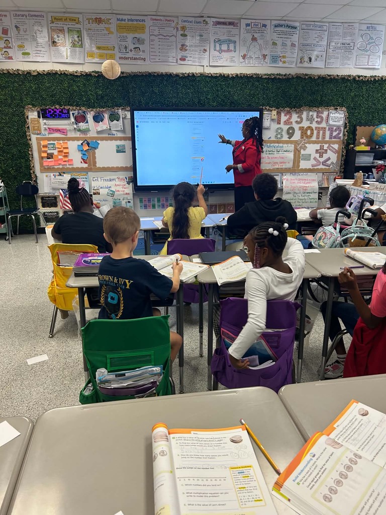 Math strategies in action!