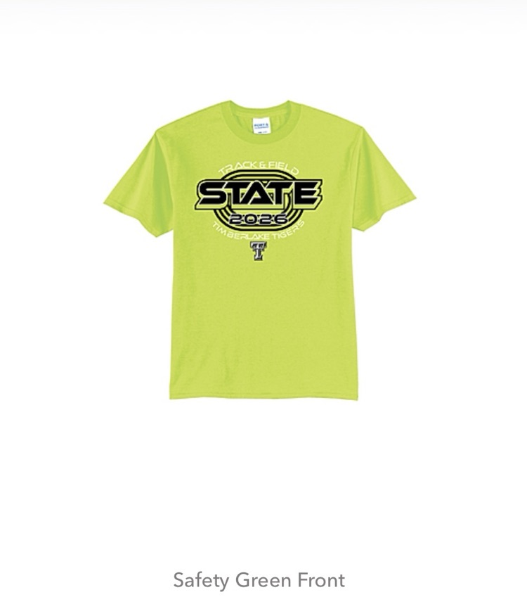 yellow state track shirt front 