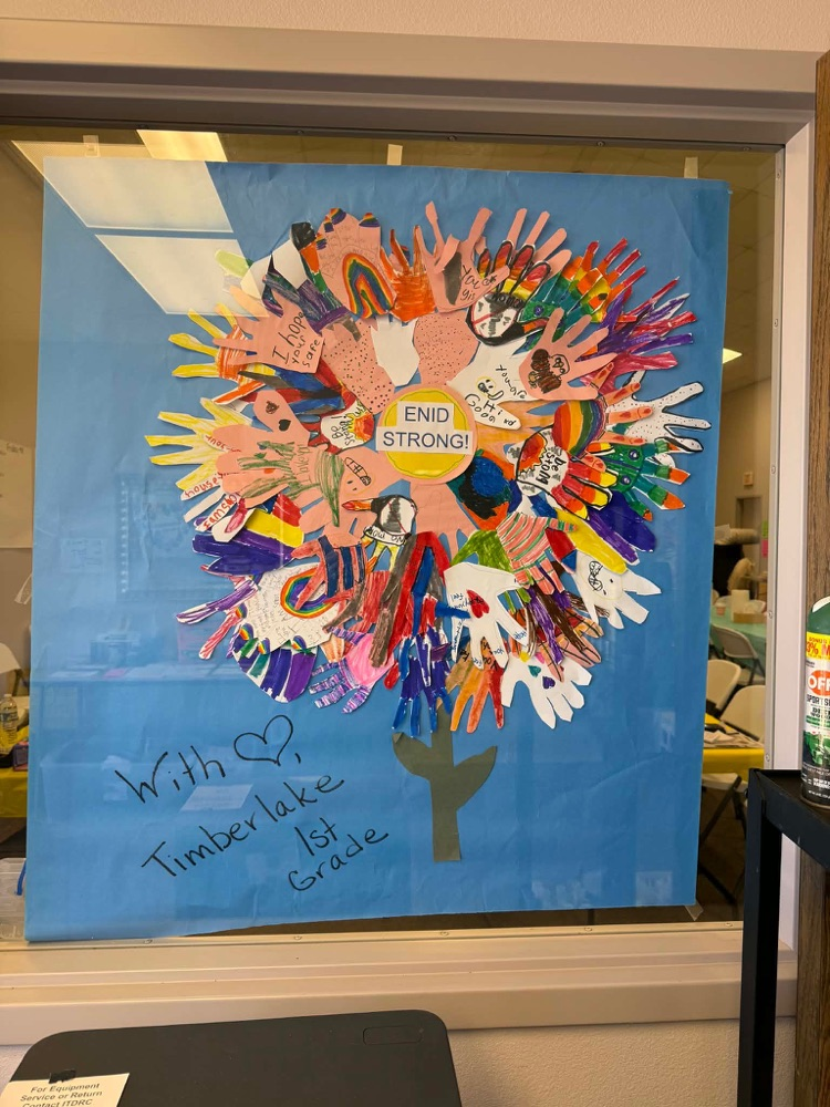 artwork of students hands 