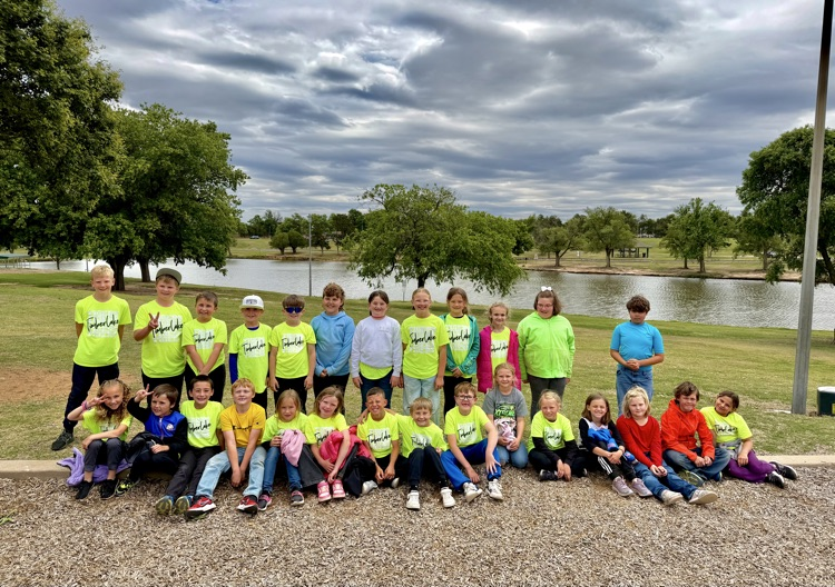 2nd and 3rd grade students on their field trip at A2Z zoo  