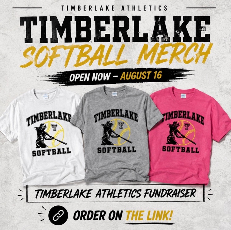 Timberlake softball shirts are now for sale 