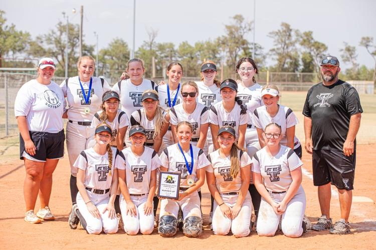 Lady Tiger softball team Cherokee strip tournament runner-up
