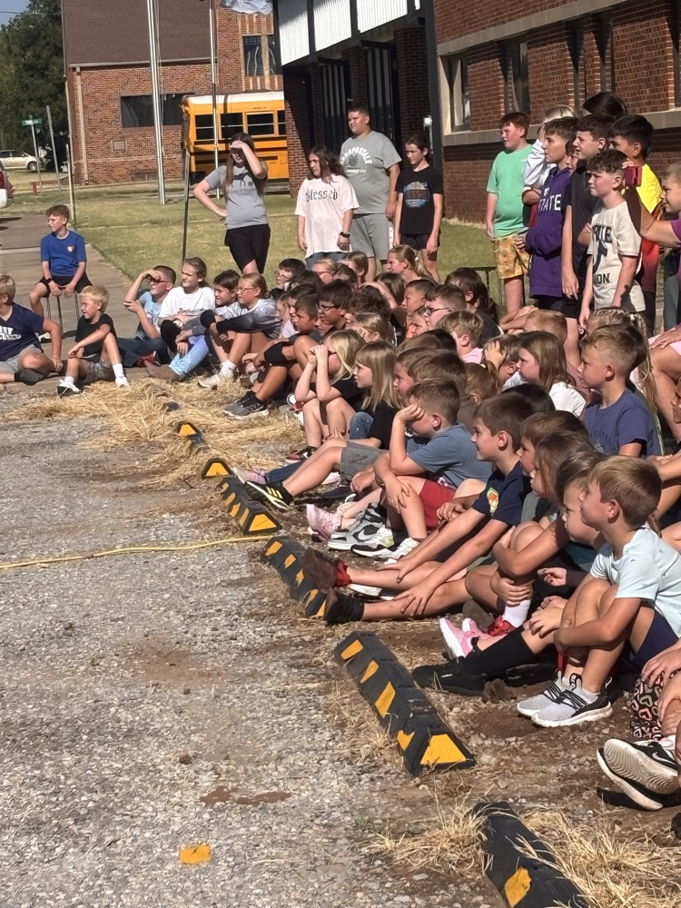 Bully Free BMX riders presenting to the elementary 
