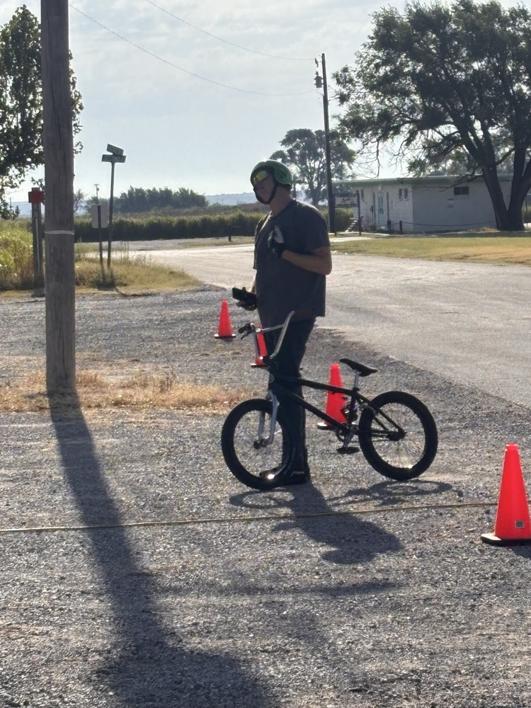 Bully Free BMX riders presenting to the elementary 