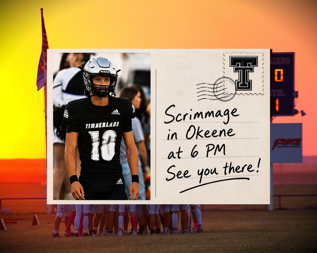Football scrimmage in Okeene 8/20/2026 at 6PM