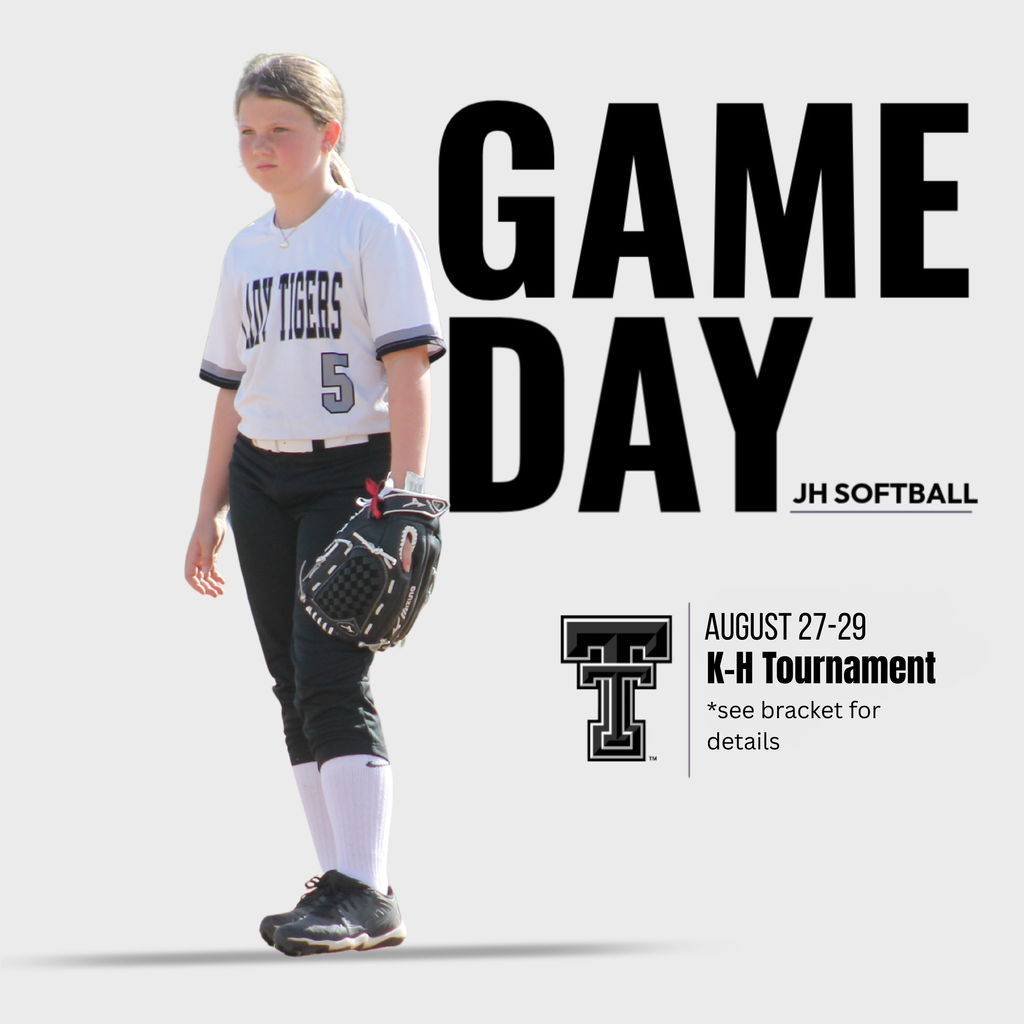 K-H JH Softball tournament begins August 27th