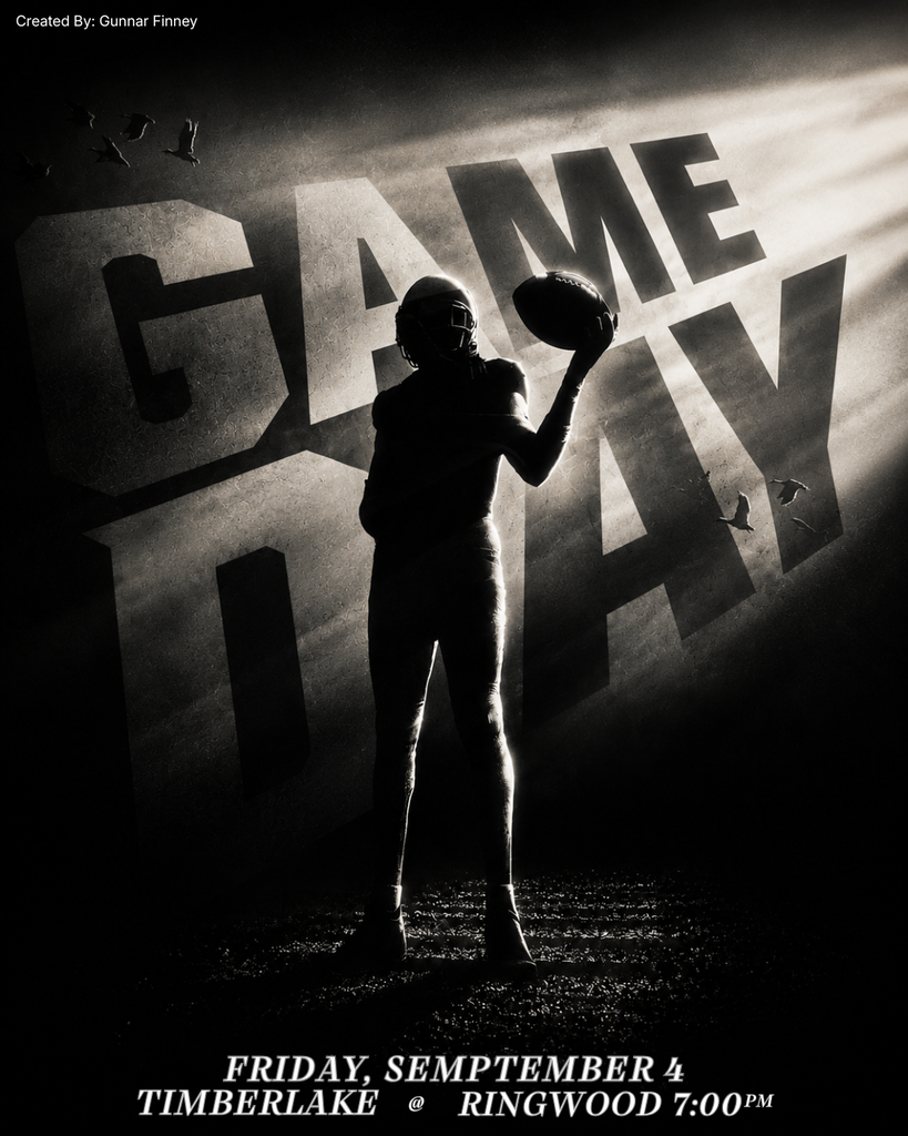 HS Football tonight, Sept. 4th, at Ringwood!