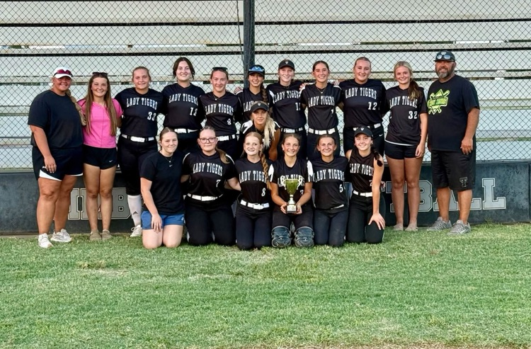 The Lady Tigers won the Timberlake Tournament!