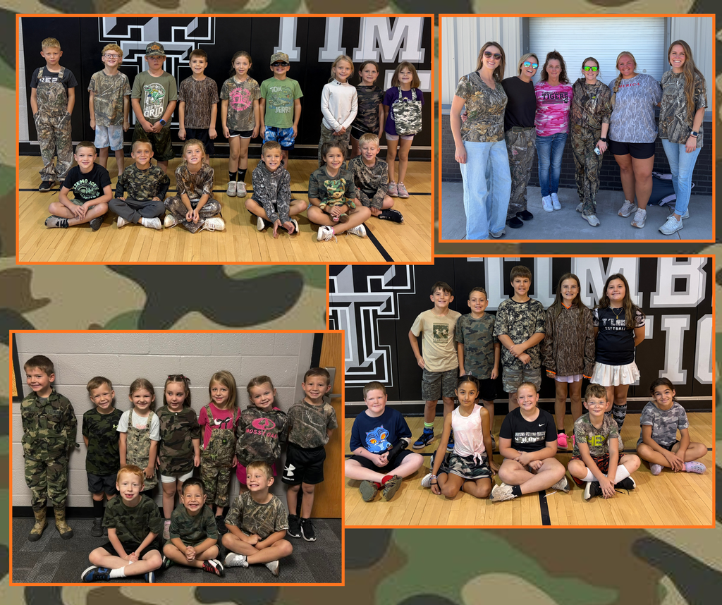 Camo can't hide out tiger pride