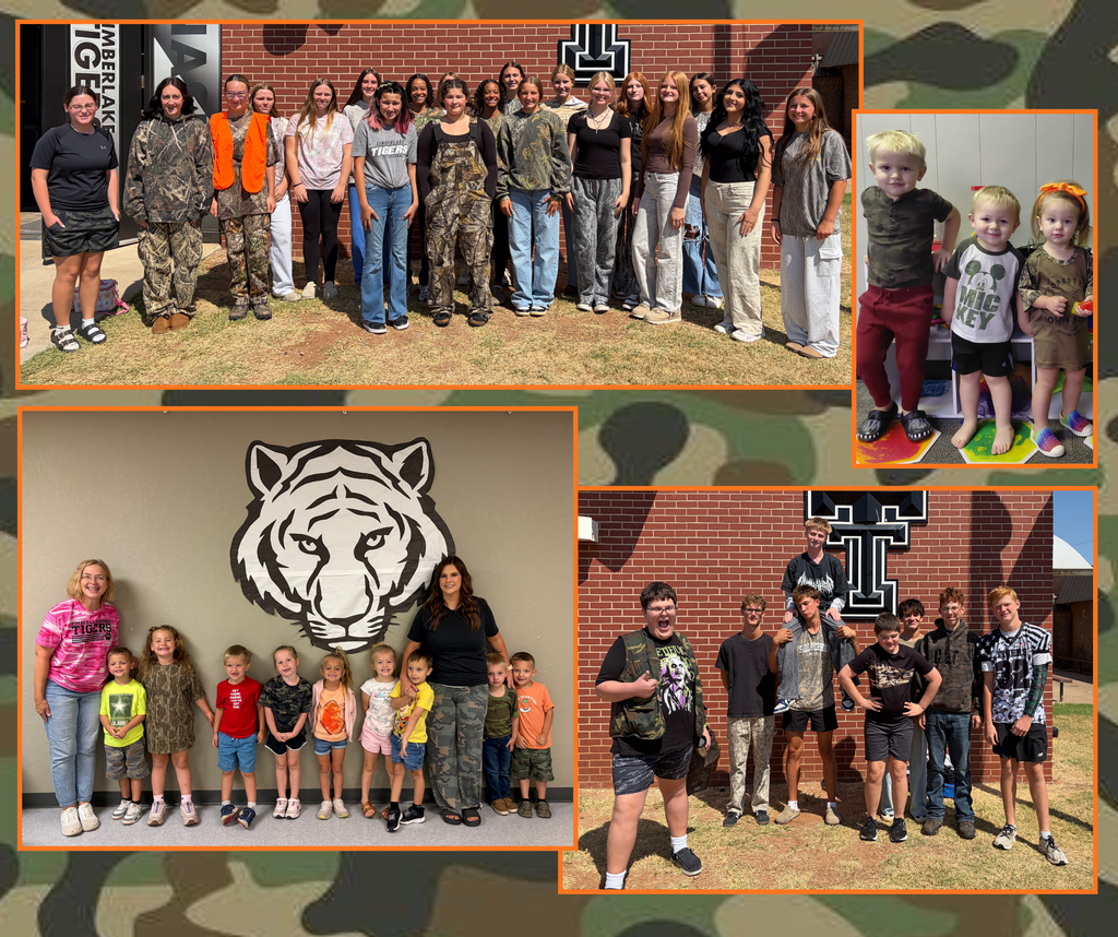 Camo can't hide out tiger pride