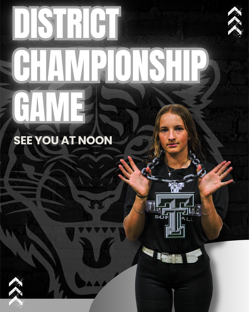 District championship game for softball takes place at noon today