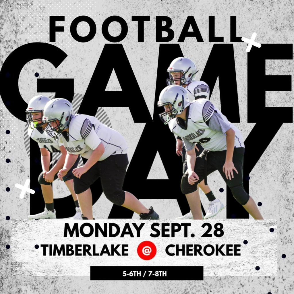 5-8TH FOOTBALL IN CHEROKEE SEPT.28