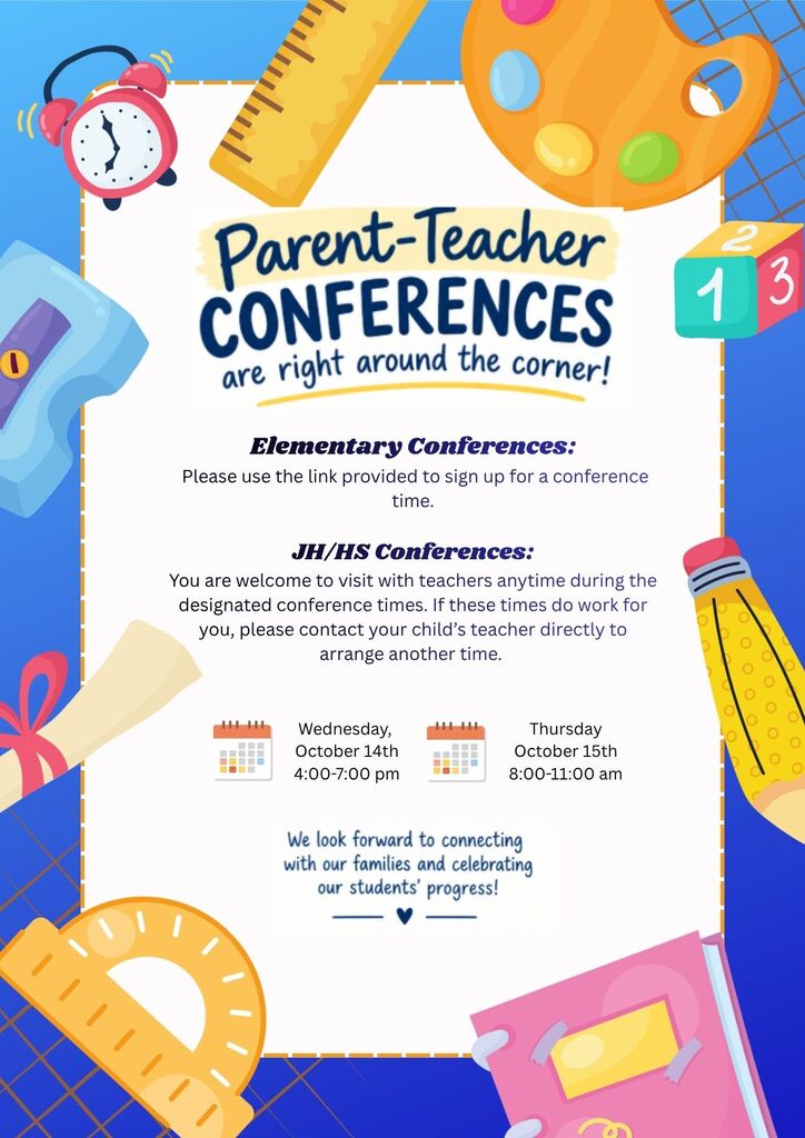 Parent Teacher Conference Flyer