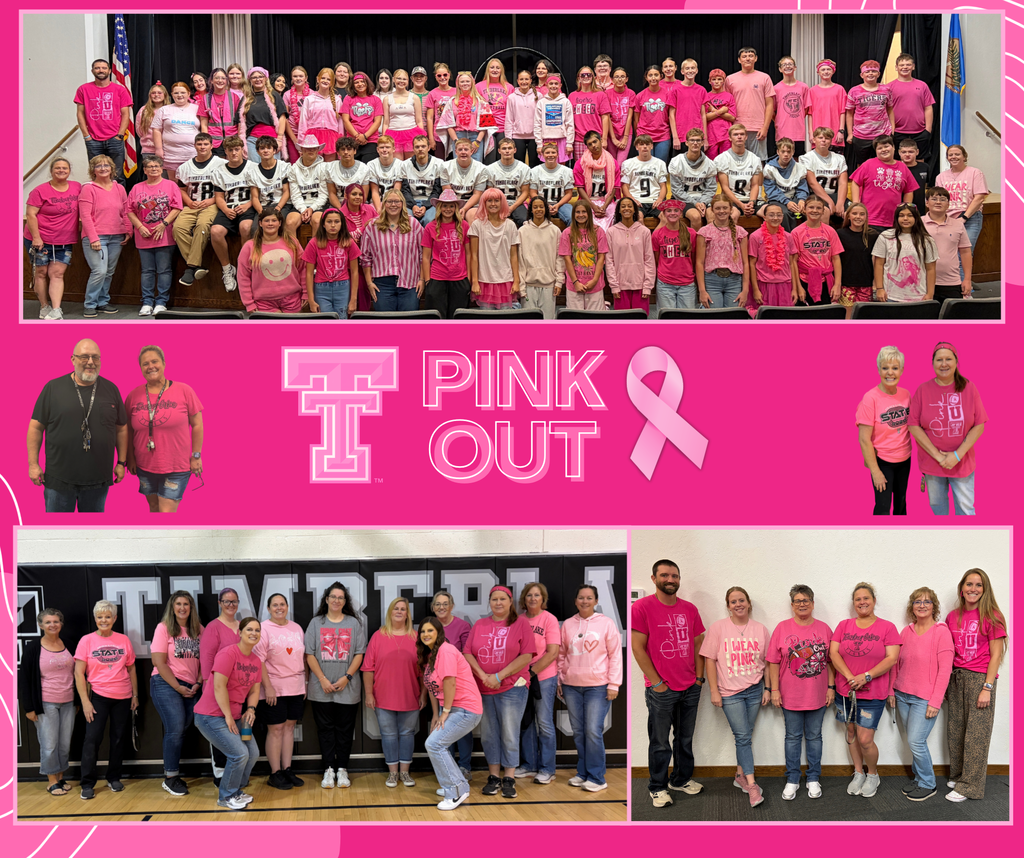 Pink Out dress up day on Oct 2