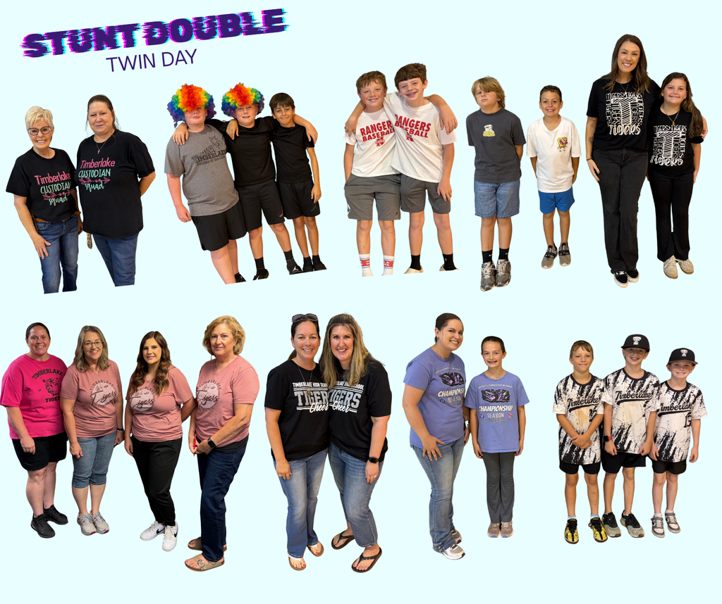 HOCO Dress-up Day: Stunt double collage