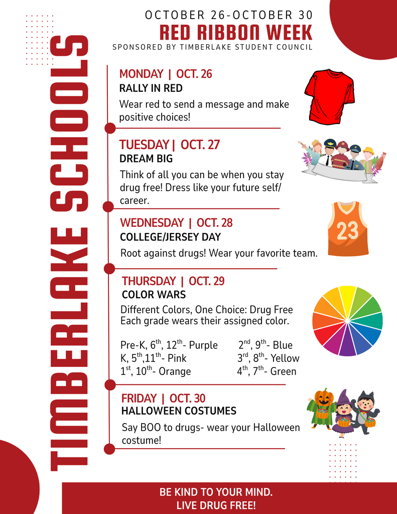 Red Ribbon Week Pct. 26-20 