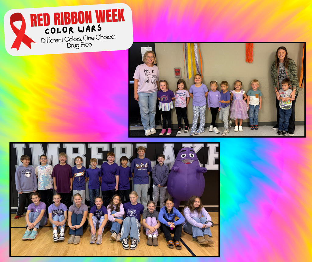 Color Wars collage for Red Ribbon week