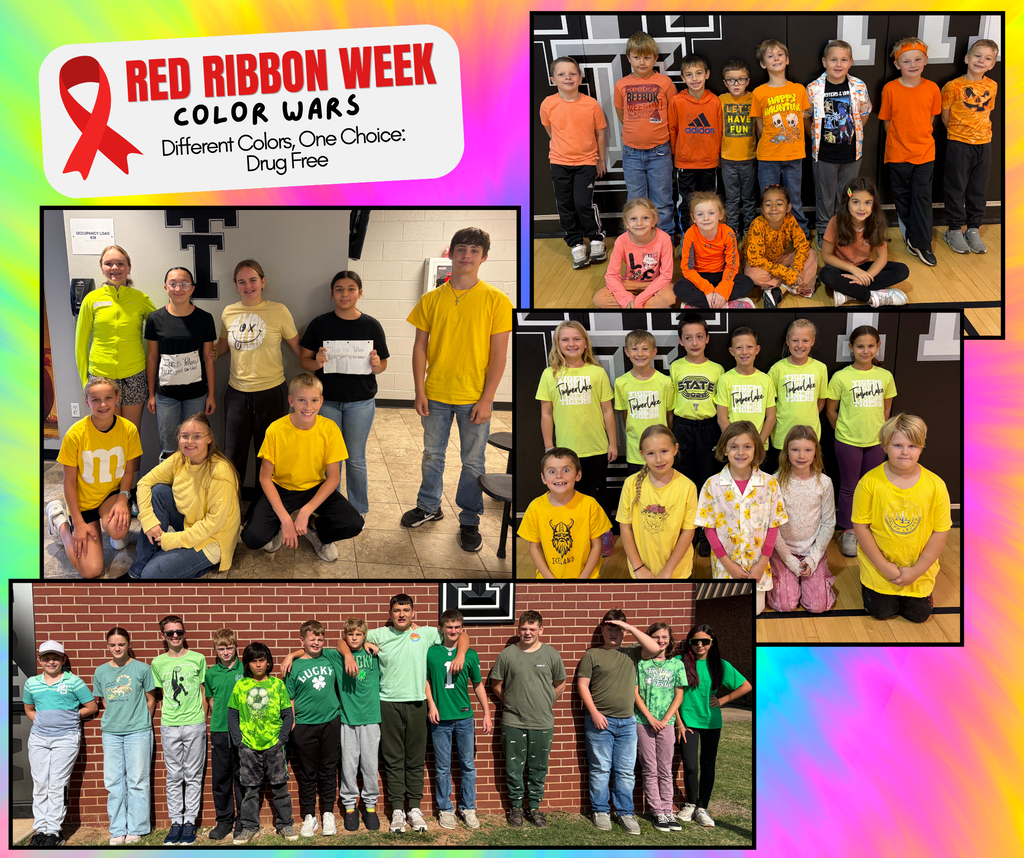 Color Wars collage for Red Ribbon week