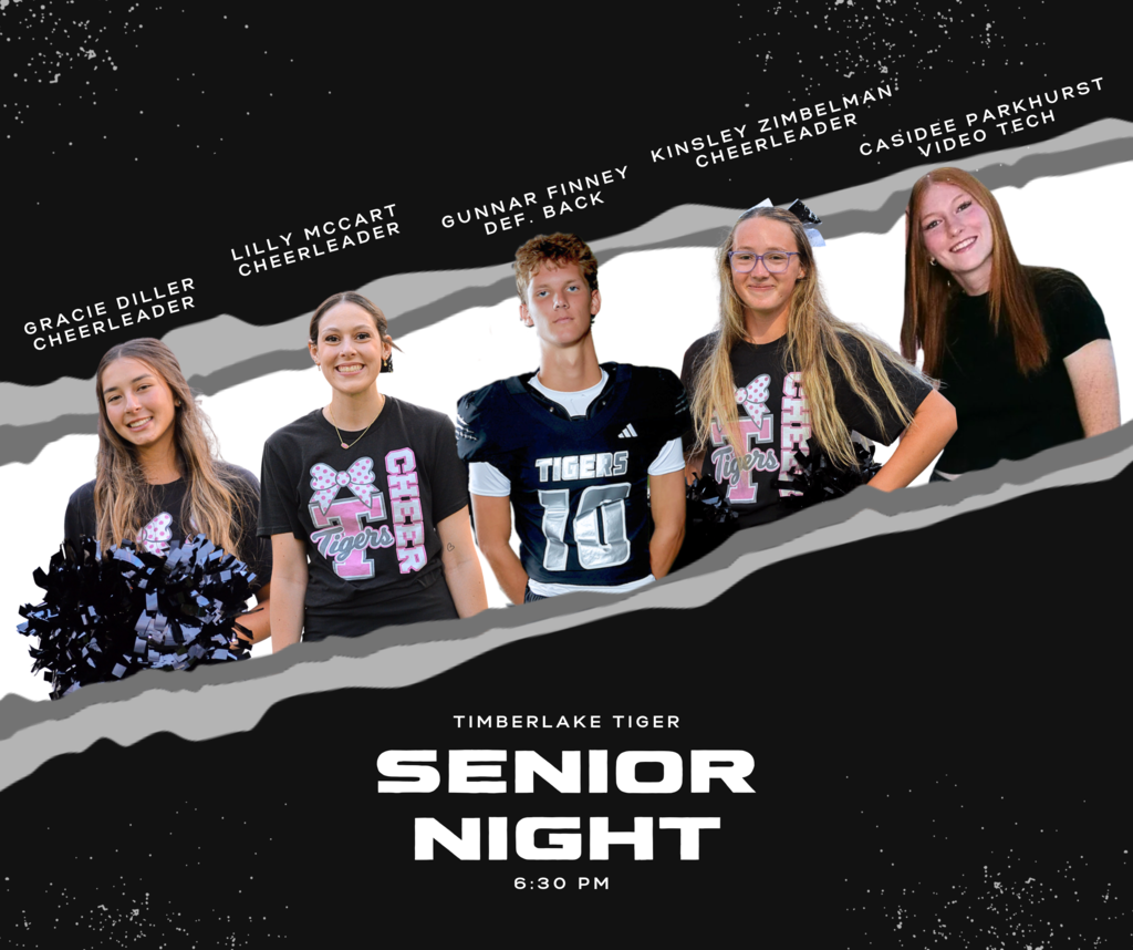 Senior night Oct 30th at 6:30 PM 
