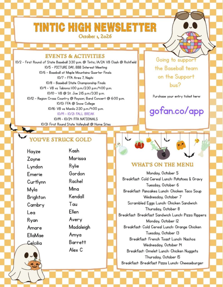 Oct News Letter