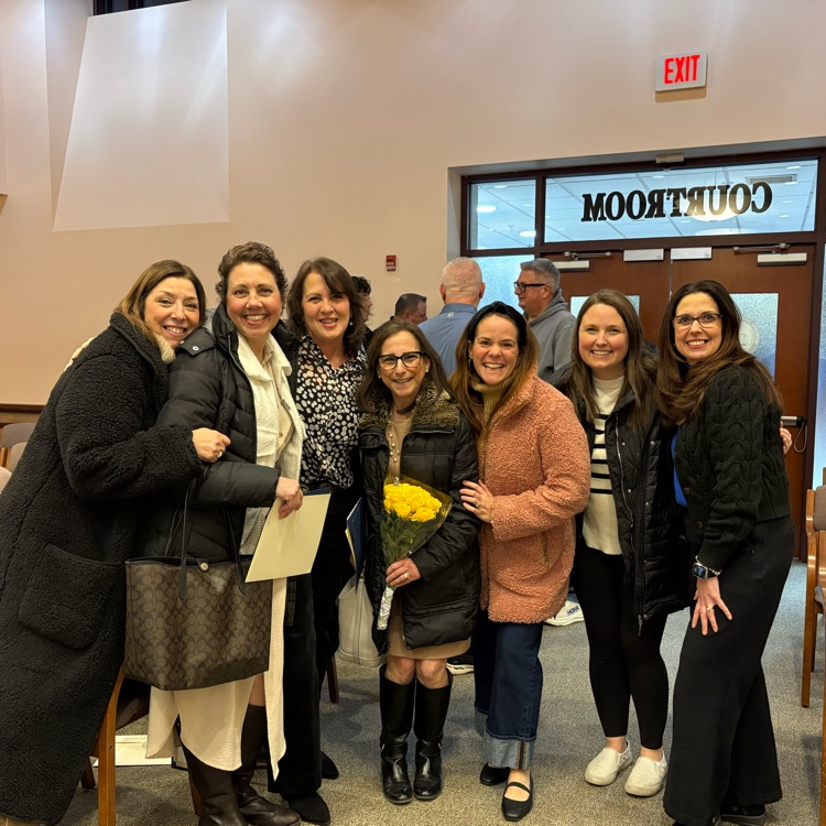 some of the staff members recognized at the Boro council meeting 