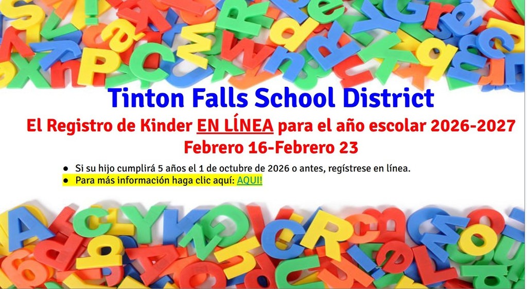Kindergarten Registration in Spanish