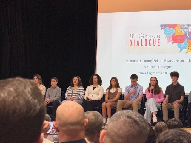 Picture of students on the stage