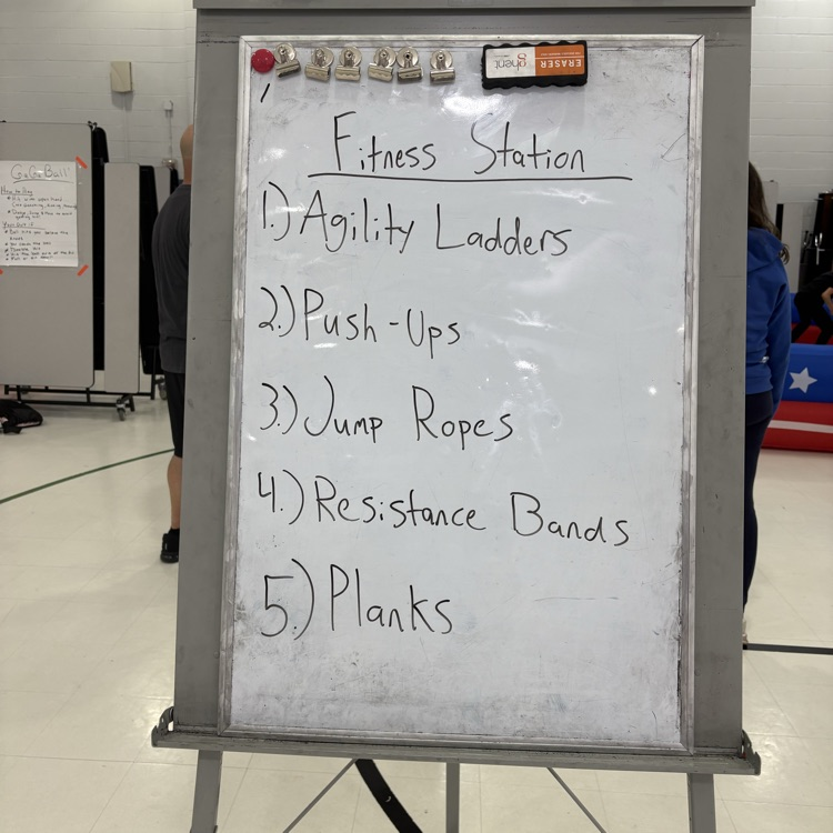 sign with different exercises 