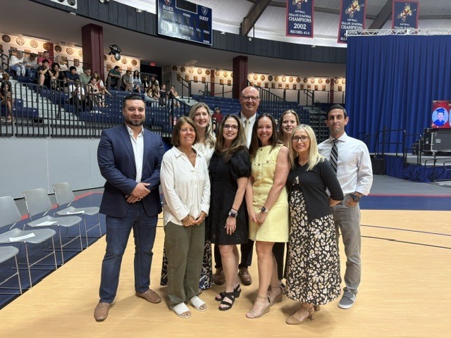 Board Members and Administrators at Graduation