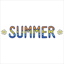 A sign that says summer