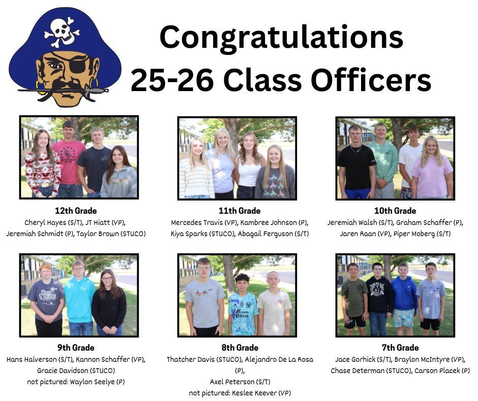 25-26 Class Officers