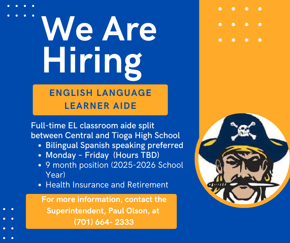 English Language Learner Aide Position Available 