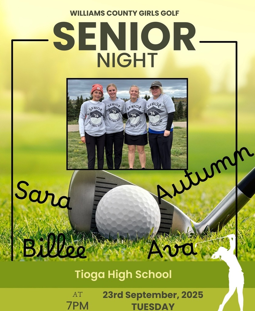 Golf Senior Night on Tuesday at 7pm