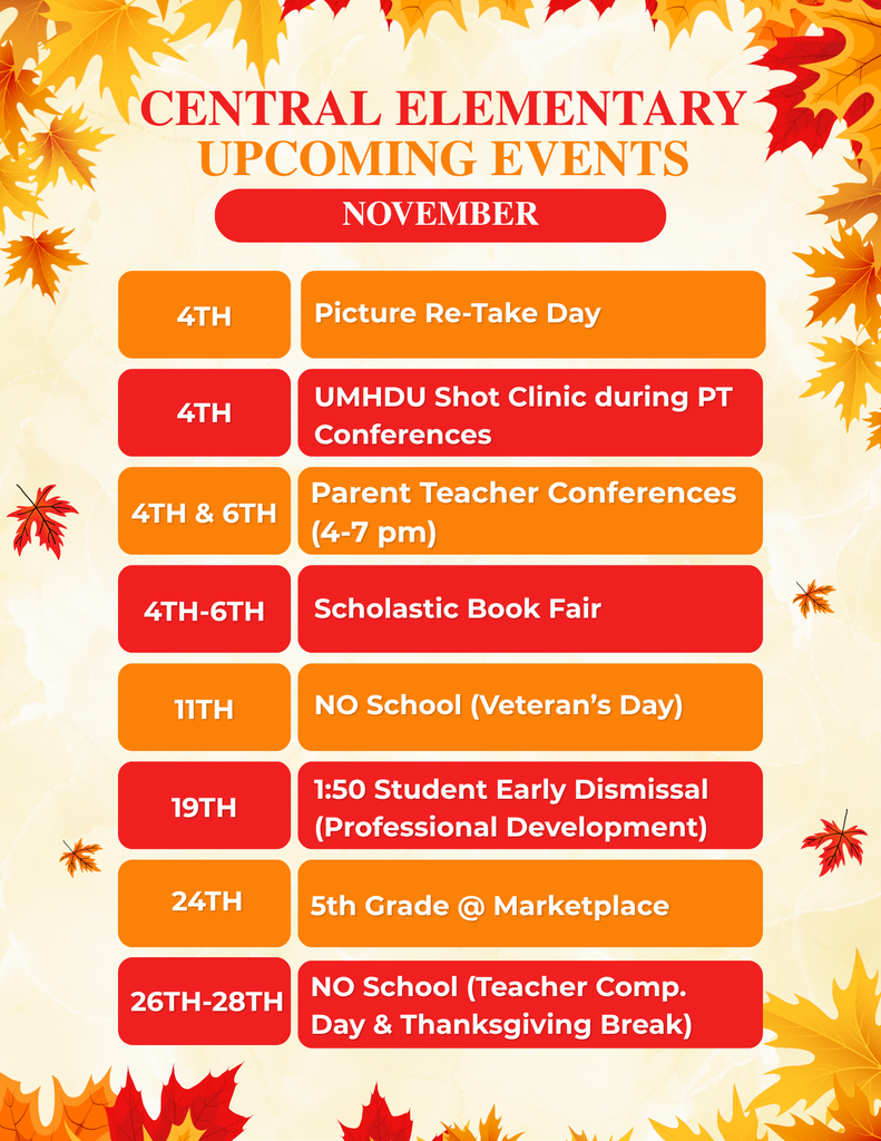 November Dates