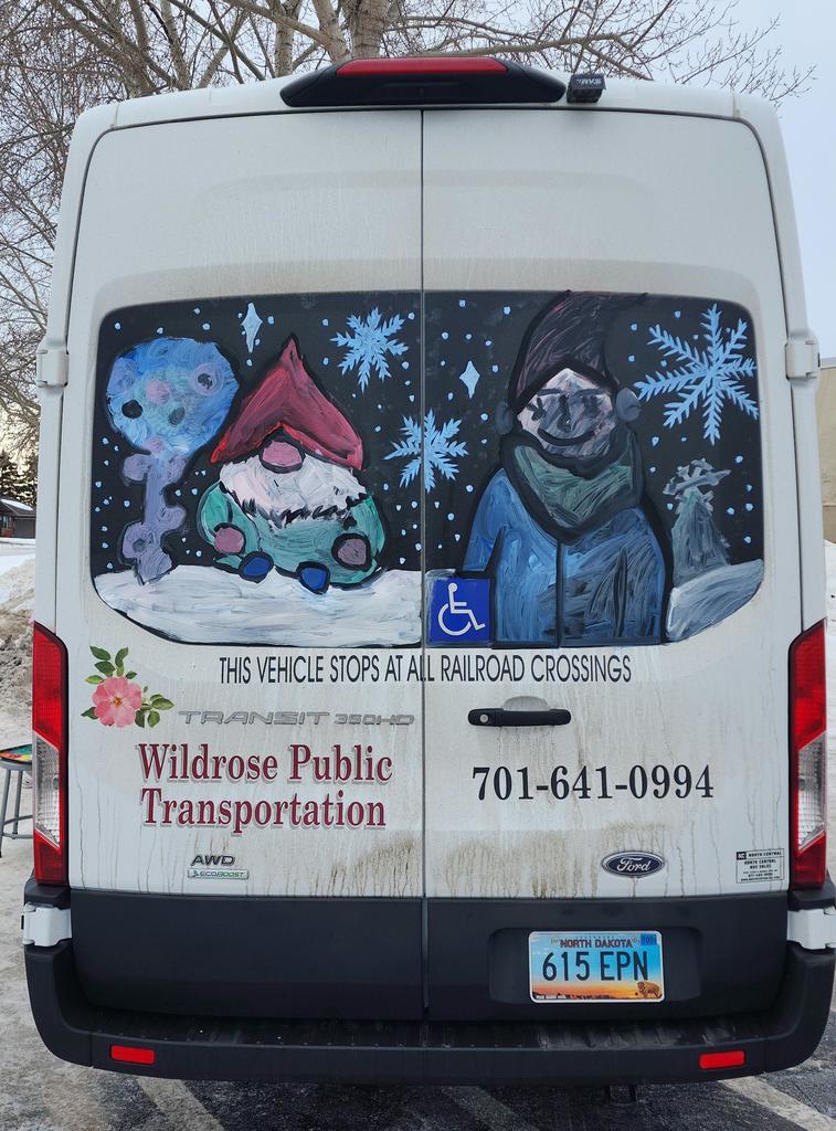 Painted by Art I-III students