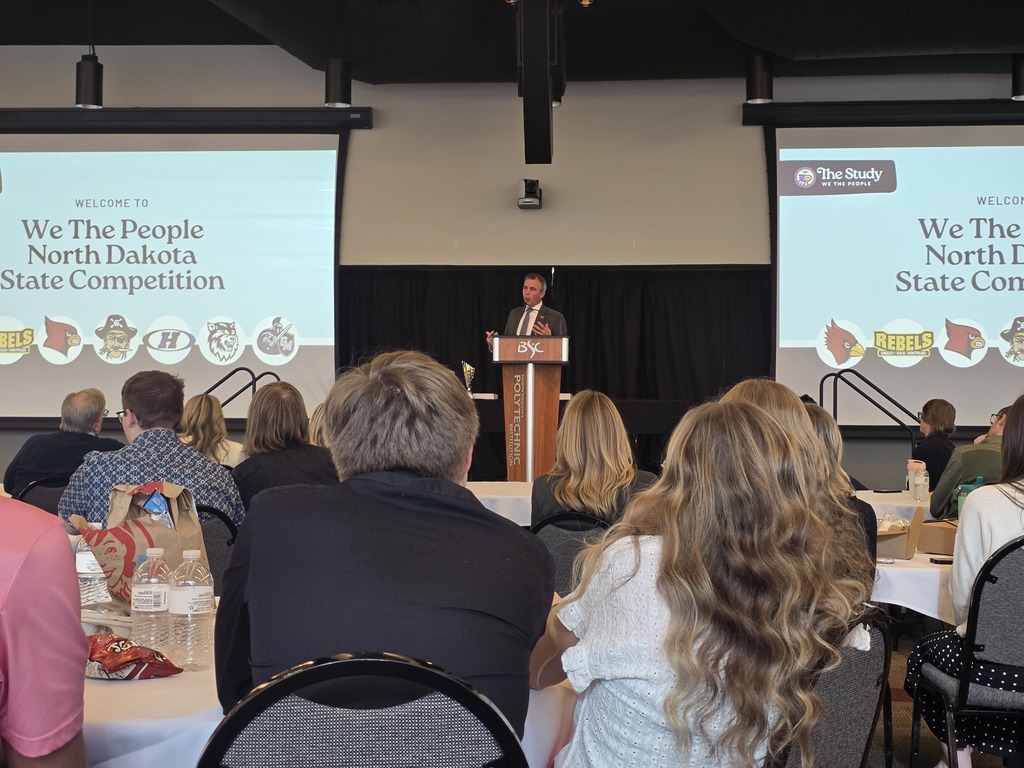 Governor Armstrong presenting awards to unit and overall competition winners.