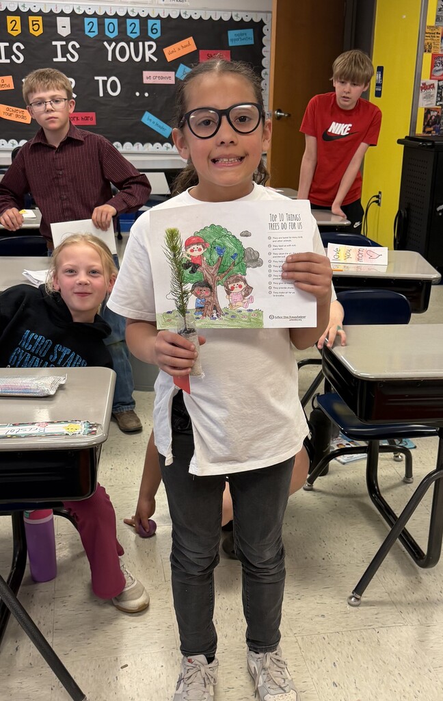 Arbor Day Color Contest Winner