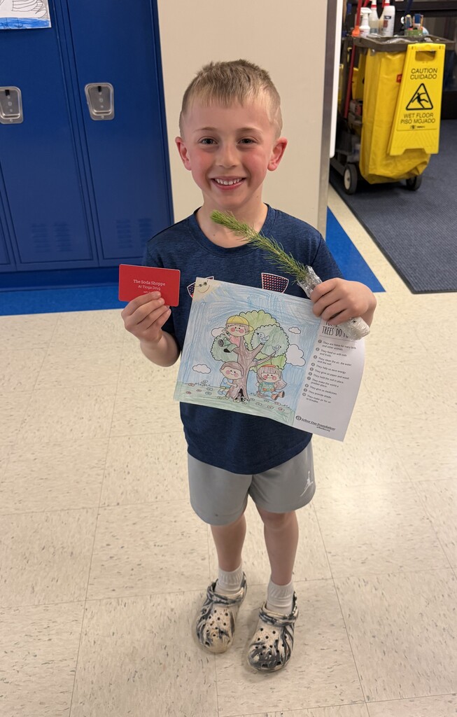 Arbor Day Color Contest Winner
